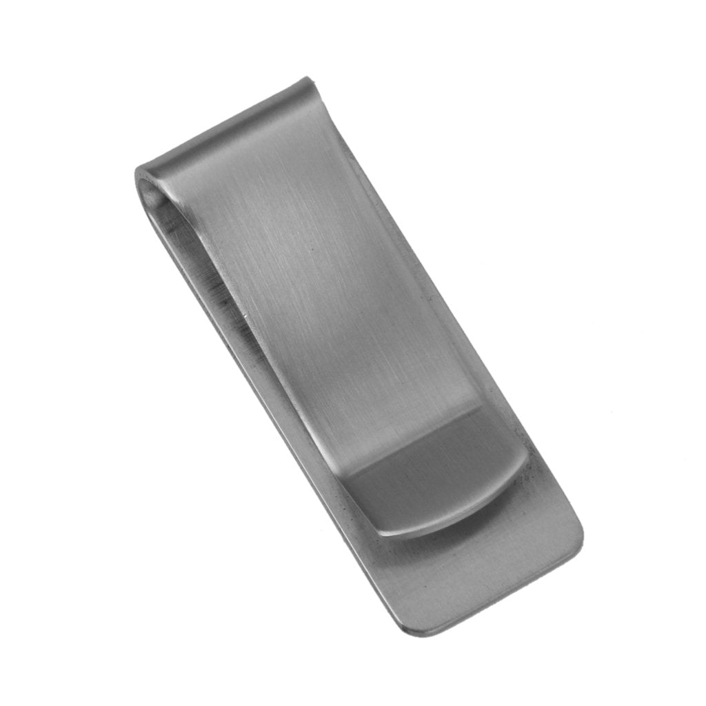 Maxxlite Stainless Steel Slim Money Clip Cash Credit ID Card Pocket Holder Wallet