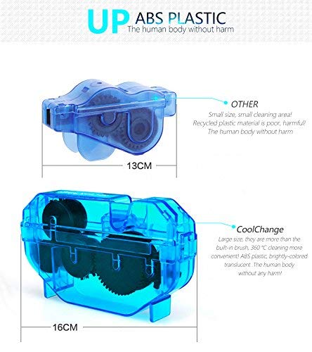 Maxxlite Plastic Mountaineer Bicycle Chain Cleaner wash Tool kit- 1 Pc