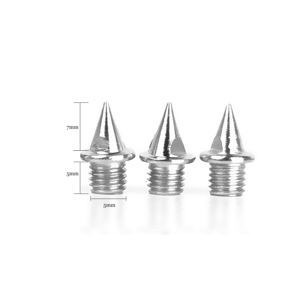 Maxxlite Unisex Shoes Spikes for Sports Running Track (7 mm) -12 Pieces