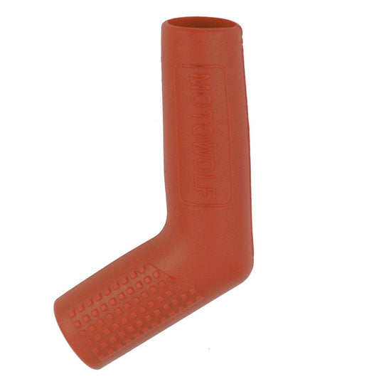 Maxxlite Rubber Motorcycle Shifter Sock Shoe Protector (Red)