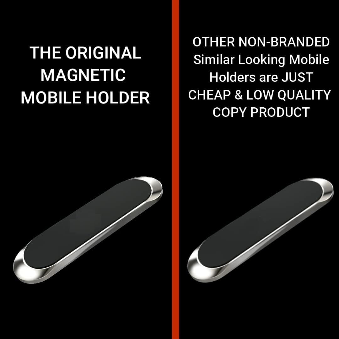 Maxxlite Original Magnetic Mobile Phone Holder for Car Dashboard - Phone Mount for Car and Bike/Scooter and Home/Office (World's Strongest and Safest Magnets