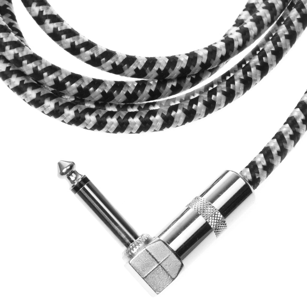 Maxxlite Low Noise Electric Guitar&Bass Instrument Cable Cord-Braided 10 ft