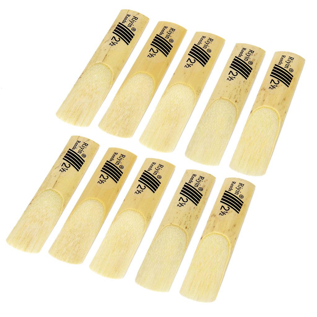 Maxxlite 10pcs Saxophone Reeds Strength 2.5 Reeds