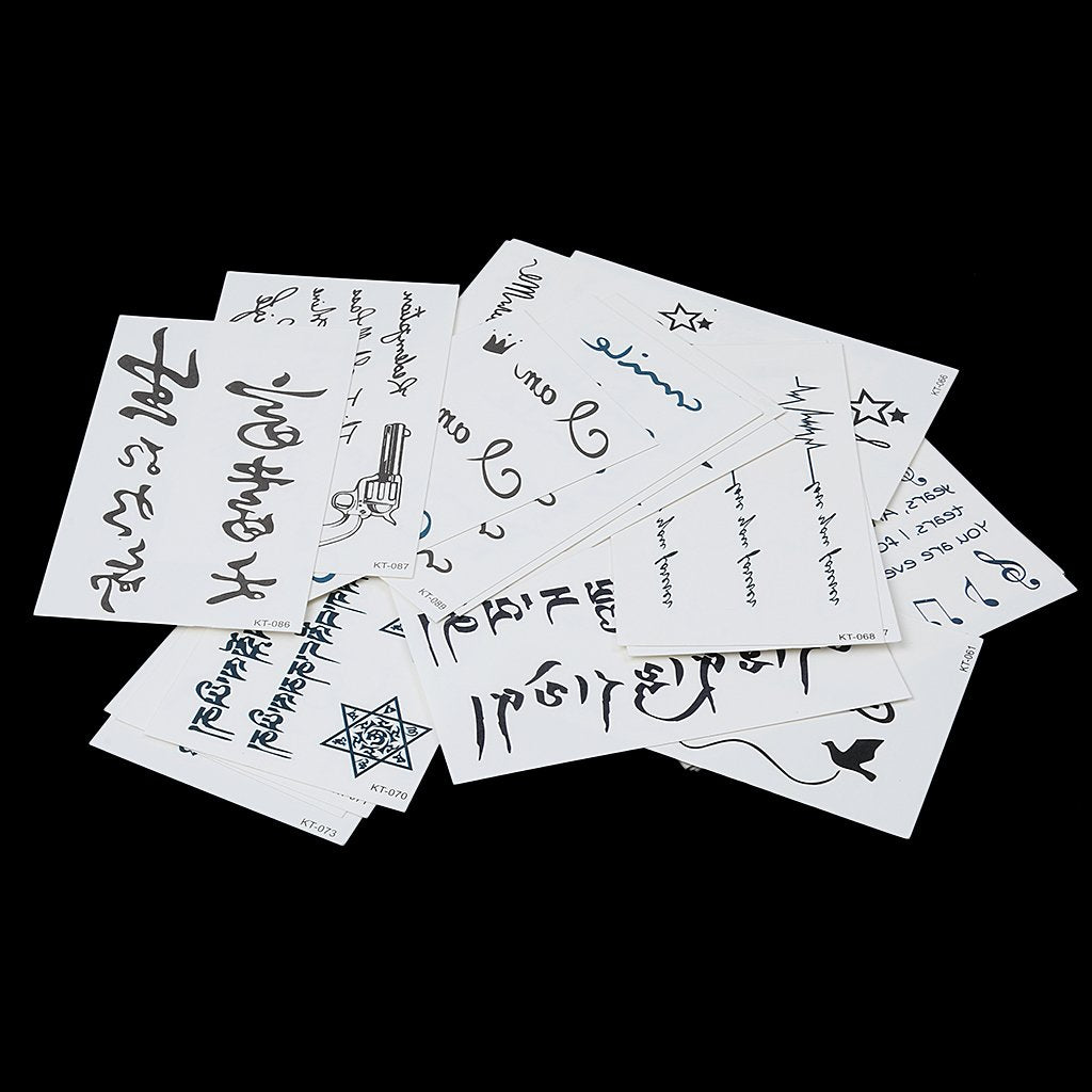 Maxxlite 30x Waterproof Cartoon Temporary Body Tattoos Stickers for Children Set