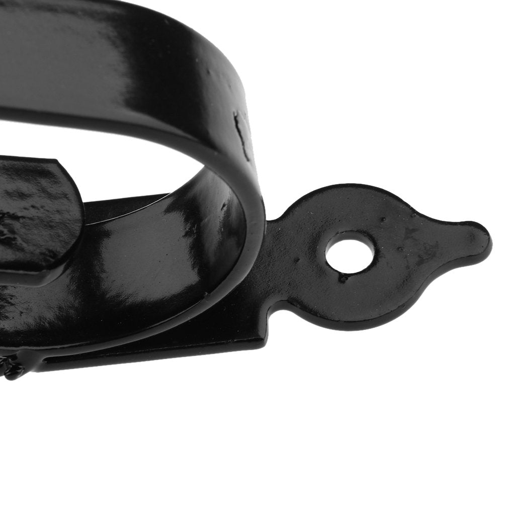 Maxxlite 2pcs Metal Heavy Duty Wall Hanging Shelf Bracket L Shaped Angle Bracket Corner Braces-Black