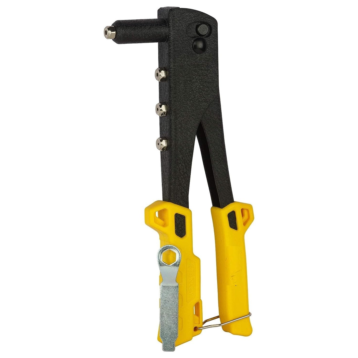 Maxxlite Heavy Duty Riveter Set with 4 Nozzles & Anti-Corrosion Properties Ideal for Joining & Fabrication of Sheet Metals, Leather & Plastic Part