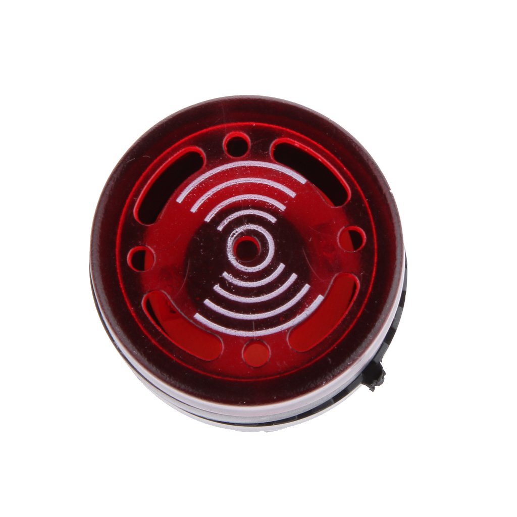 Maxxlite Flash Alarm Signal Light Lamp with Buzzer (Red)