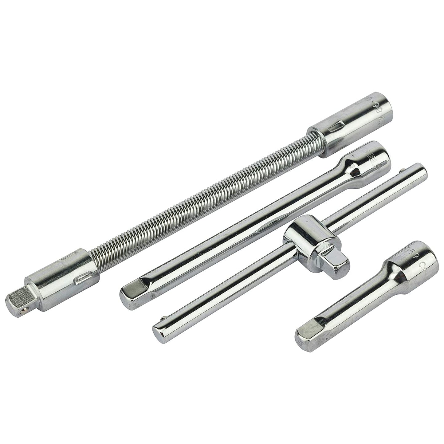 Maxxlite 1/4'' Square Drive Metric Socket Set with Double Nickel Chromium Alloy 46Pieces