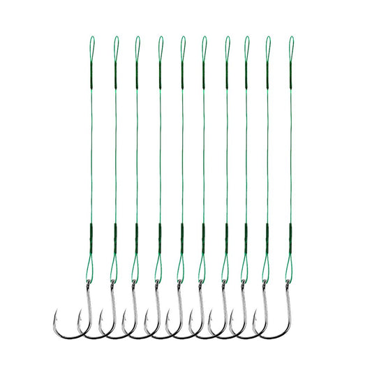 Maxxlite 10 x Lure Fishing Fly Tying Hooks with Steel Wire