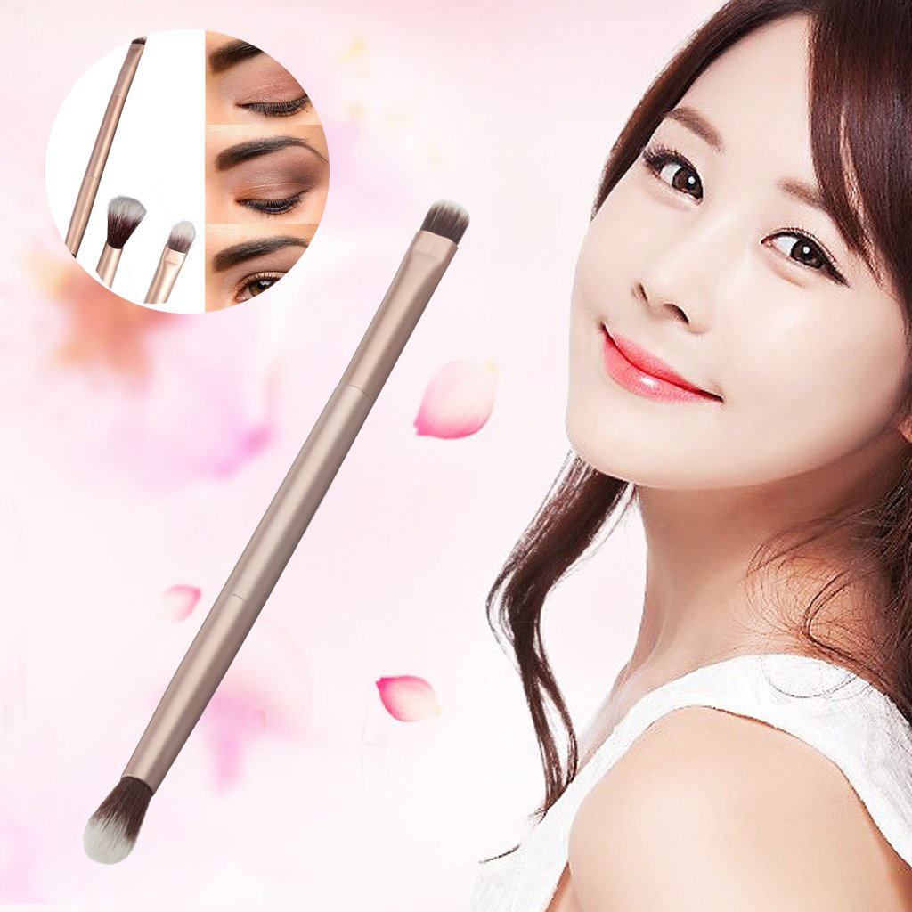 Maxxlite Imported Double-Ended Makeup Brush Pen Blending Powder Foundation Eyeshadow