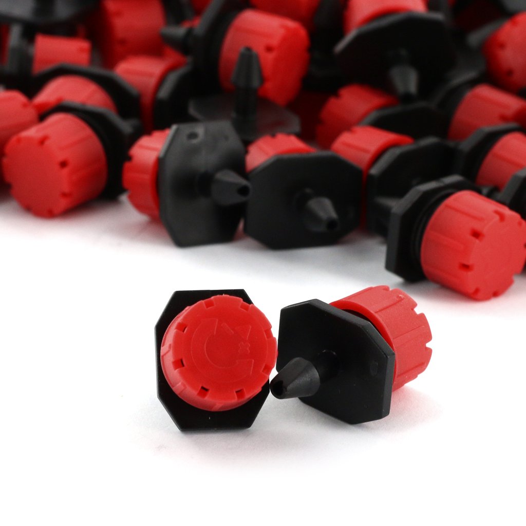 Maxxlite Micro Irrigation Sprinklers Adjustable Emitters Stake Water Dripper 1