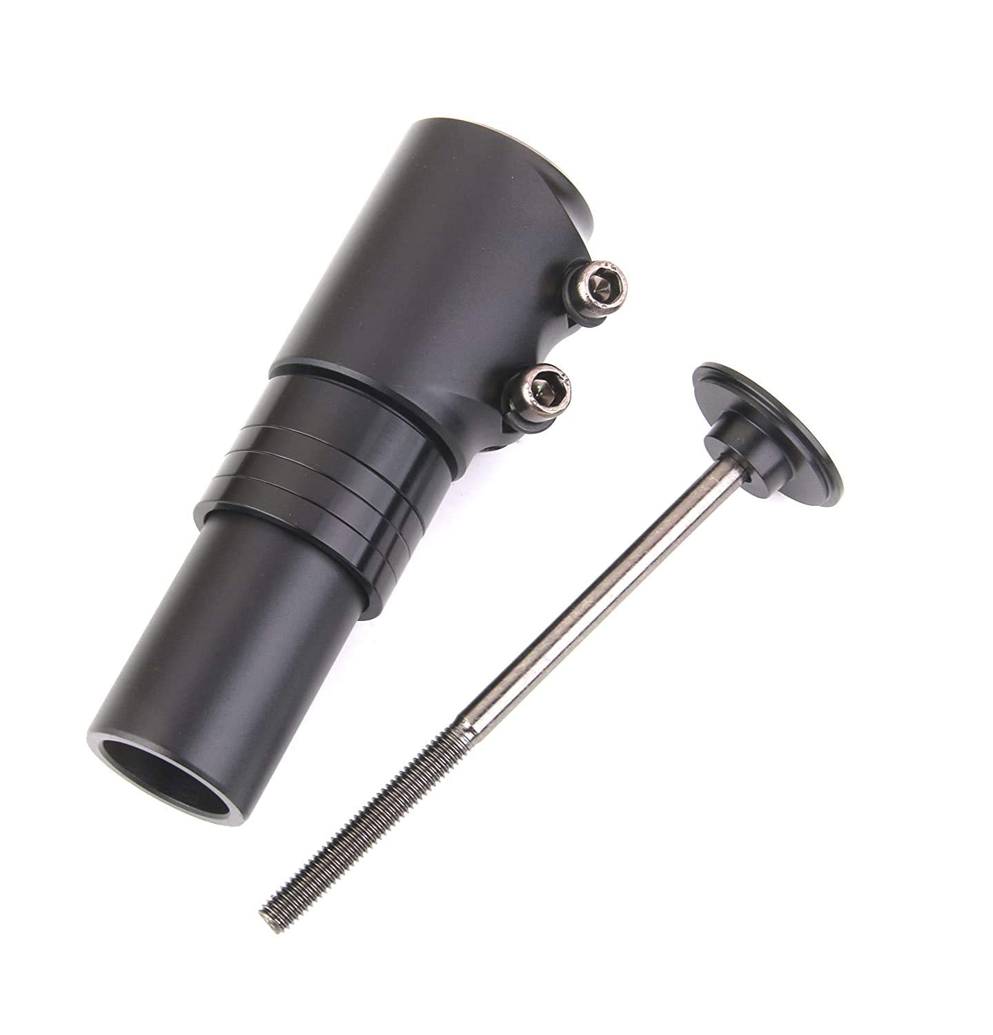 Maxxlite Mountain Bicycle Cycle Heads Up Stem Riser Adaptor Handlebar (Black)