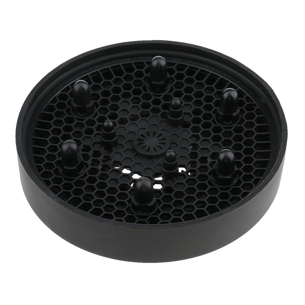 Maxxlite Universal Collapsible Silicone Hair Dryer Blower Diffuser Hairdressing Styling Tool Salon Curl Hair Blower Nozzle -Black