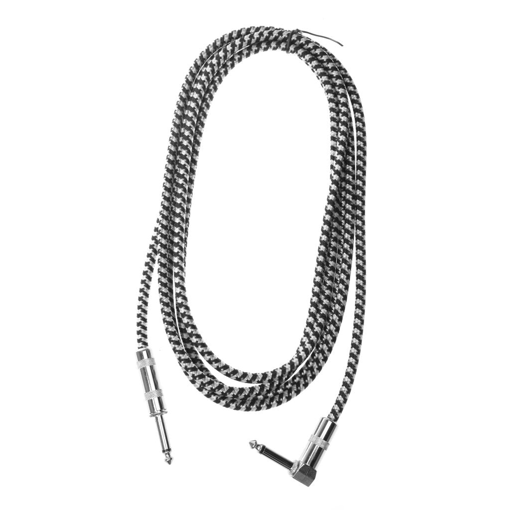 Maxxlite Low Noise Electric Guitar&Bass Instrument Cable Cord-Braided 10 ft