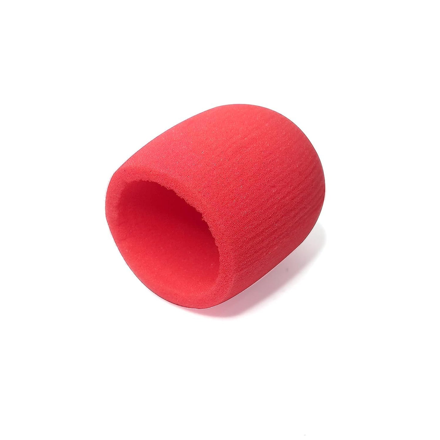 Maxxlite Foam Ball-Type Mic WindscreenMicrophone Cover - Foam Mic Covers Windscreen Suitable for Most Standard Handheld Microphone Pack of 1 Red