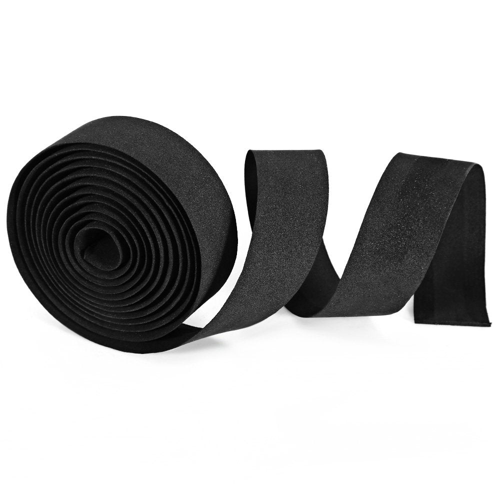 Maxxlite 2pcs Cycling Road Bike Cycle Cork Handlebar Handle Bar Ribbon Tape Wrap + 2 Bar Plug