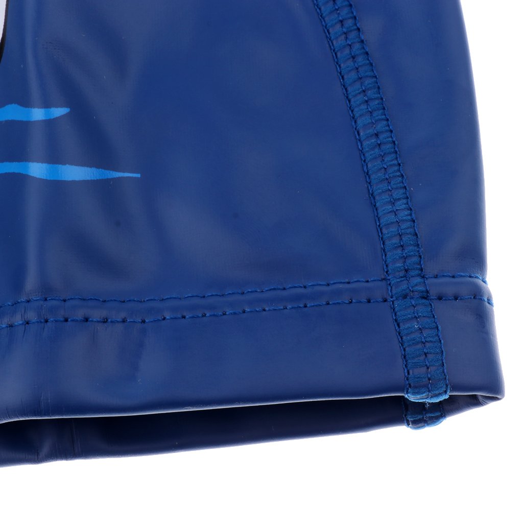 Maxxlite Children's Kids Waterproof Cartoon Dolphin Swimming Swim Cap Ear Protection - dark blue