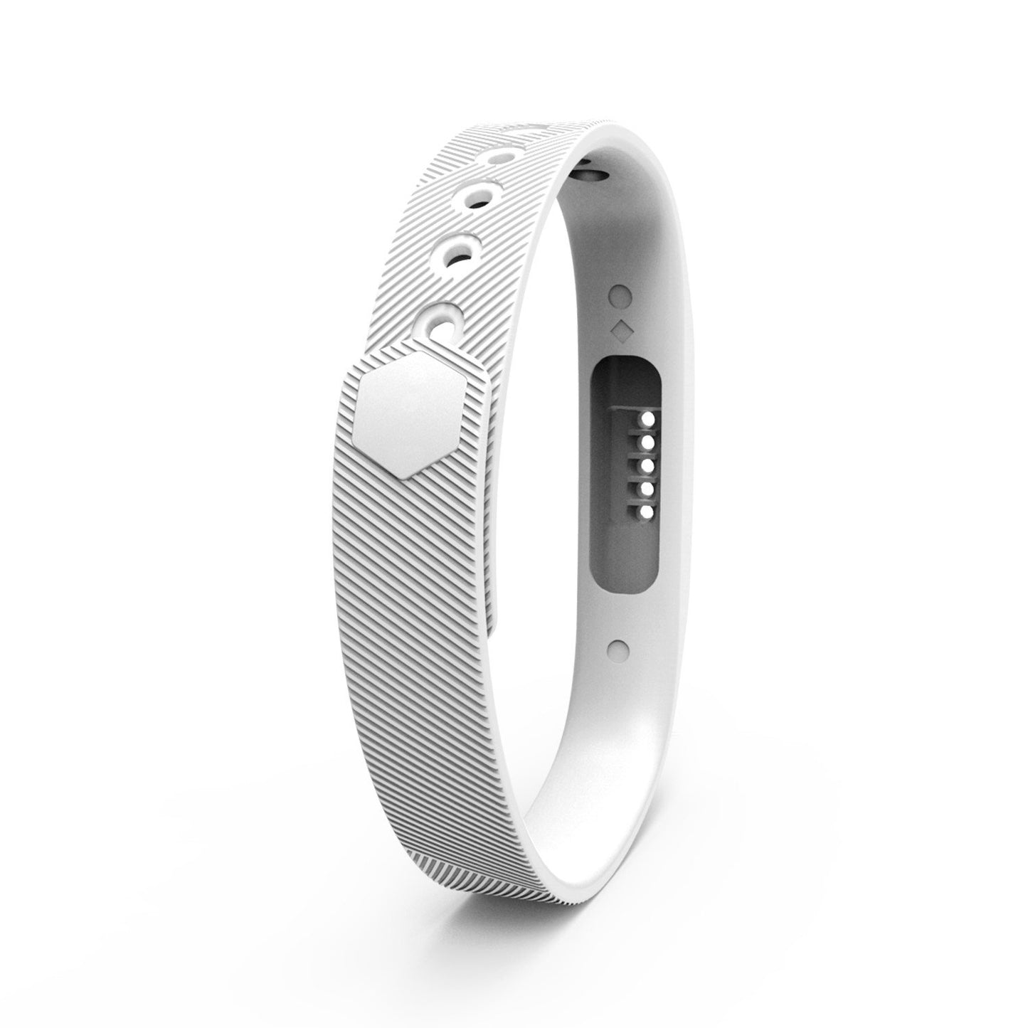 Maxxlite Fitbit Flex 2, Adjustable Sports Fitness Accessories Replacement Wristbands for Fitbit Flex 2 Bands (Large, White)