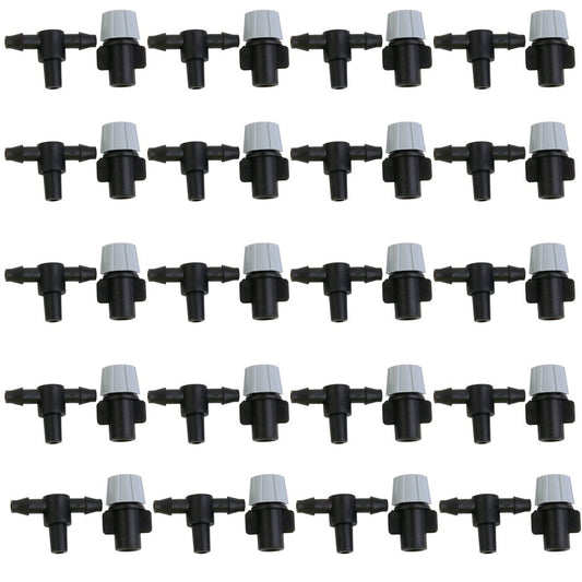 Maxxlite Sprinkler Heads Nozzle with Tee Joints for Misting Watering Irriga, 20 Pcs