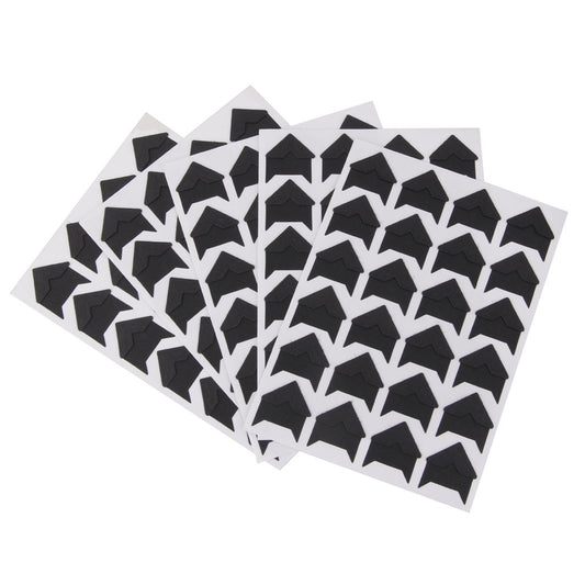 Maxxlite Imported 5 Sheet DIY Photo Album Scrapbook Corner Sticker Black
