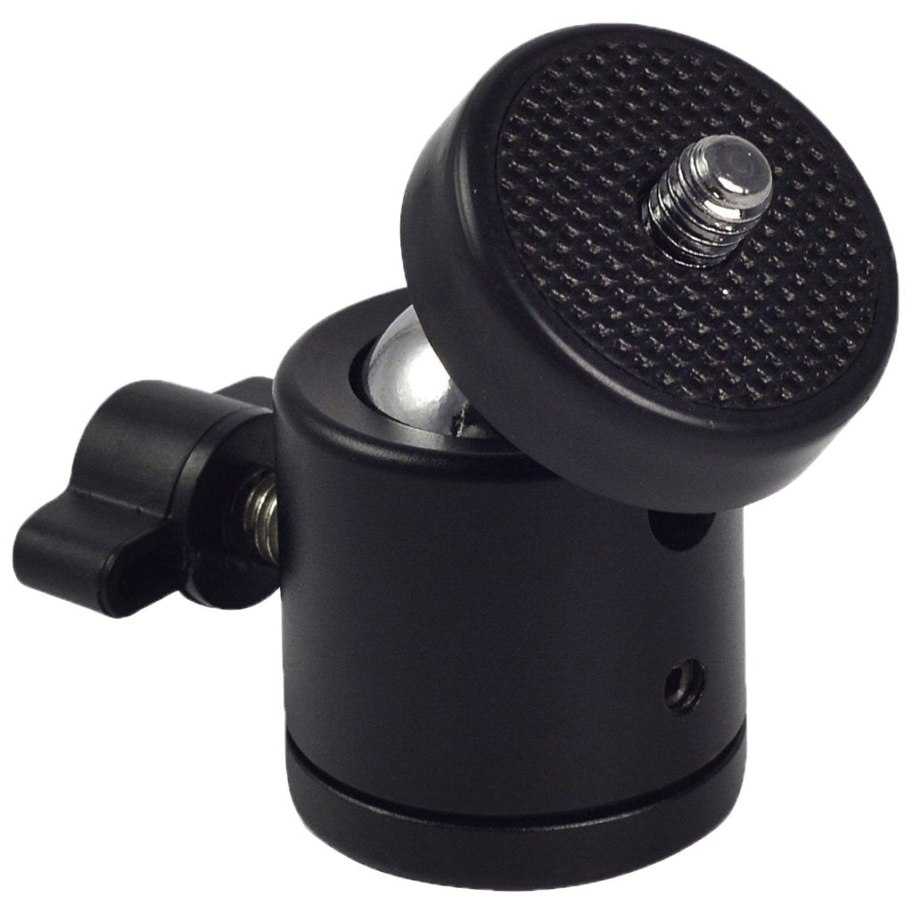 Maxxlite Swivel Mini Ball Head 1/4" Screw DSLR Camera Tripod Ballhead Stand Support