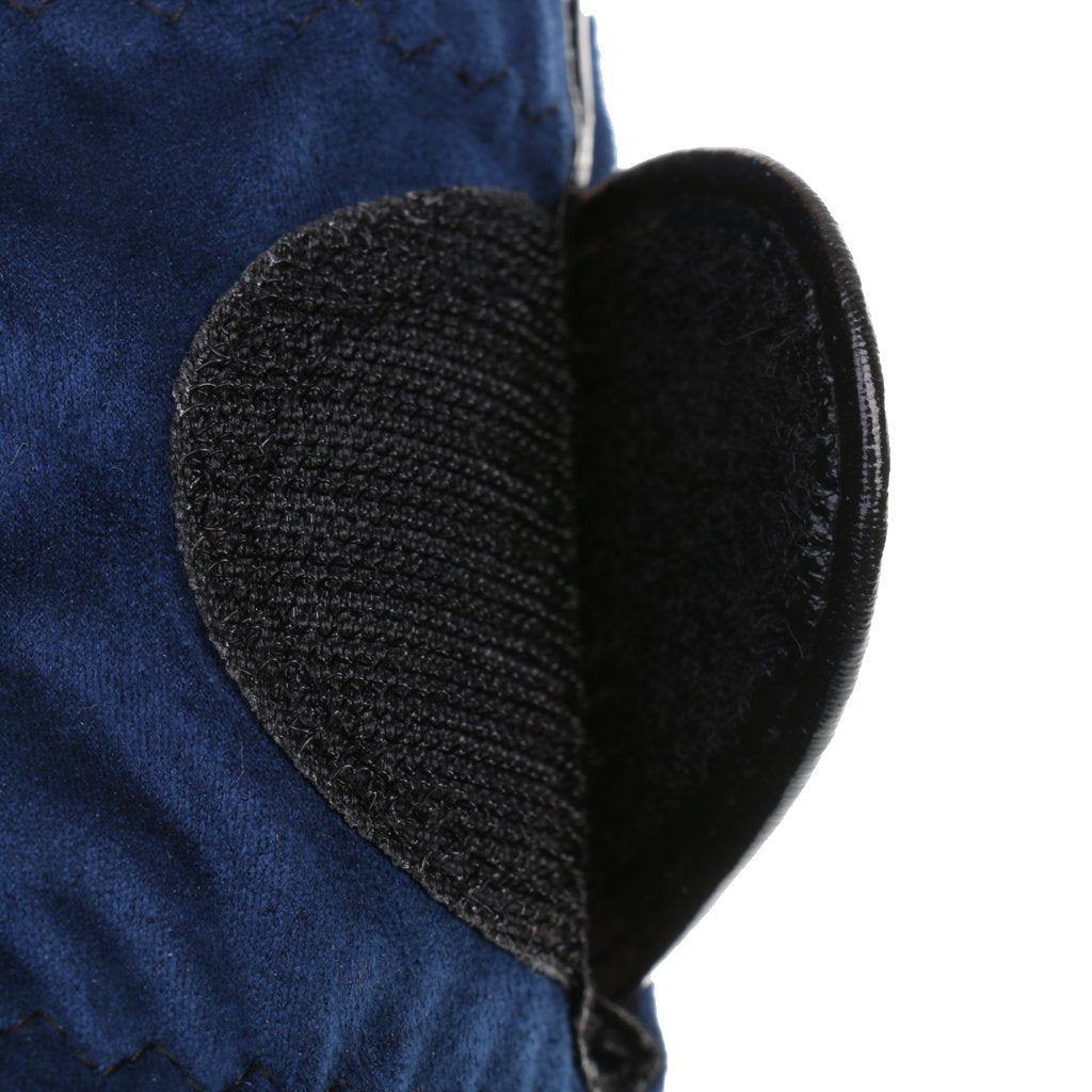 Maxxlite Men's Blue Soft Golf Glove Breathable Full Finger Mitten for Left Hand Size XS/S/M/L/XL - XL