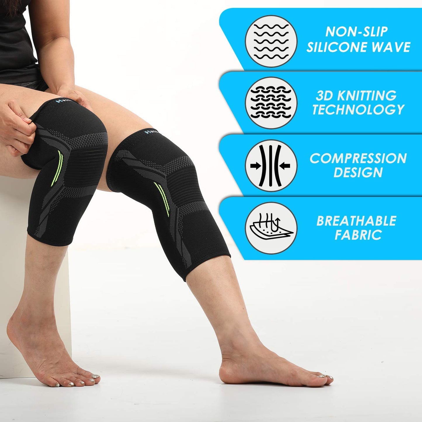 Maxxlite Knee cap Compression Support for Gym
