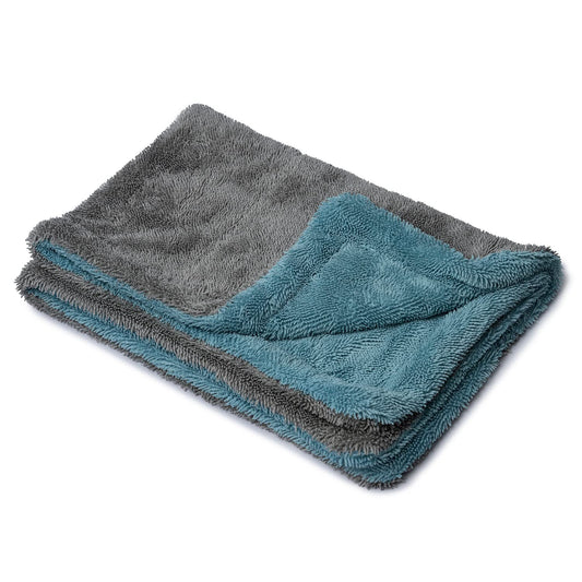 Maxxlite Microfiber Cloth for Car PureMagic 1100 GSM Twisted Loop Super Absorbent Towel Plush Pile and Lint Free Cloth for Drying and Detailing Edgeless Design Pack of 1