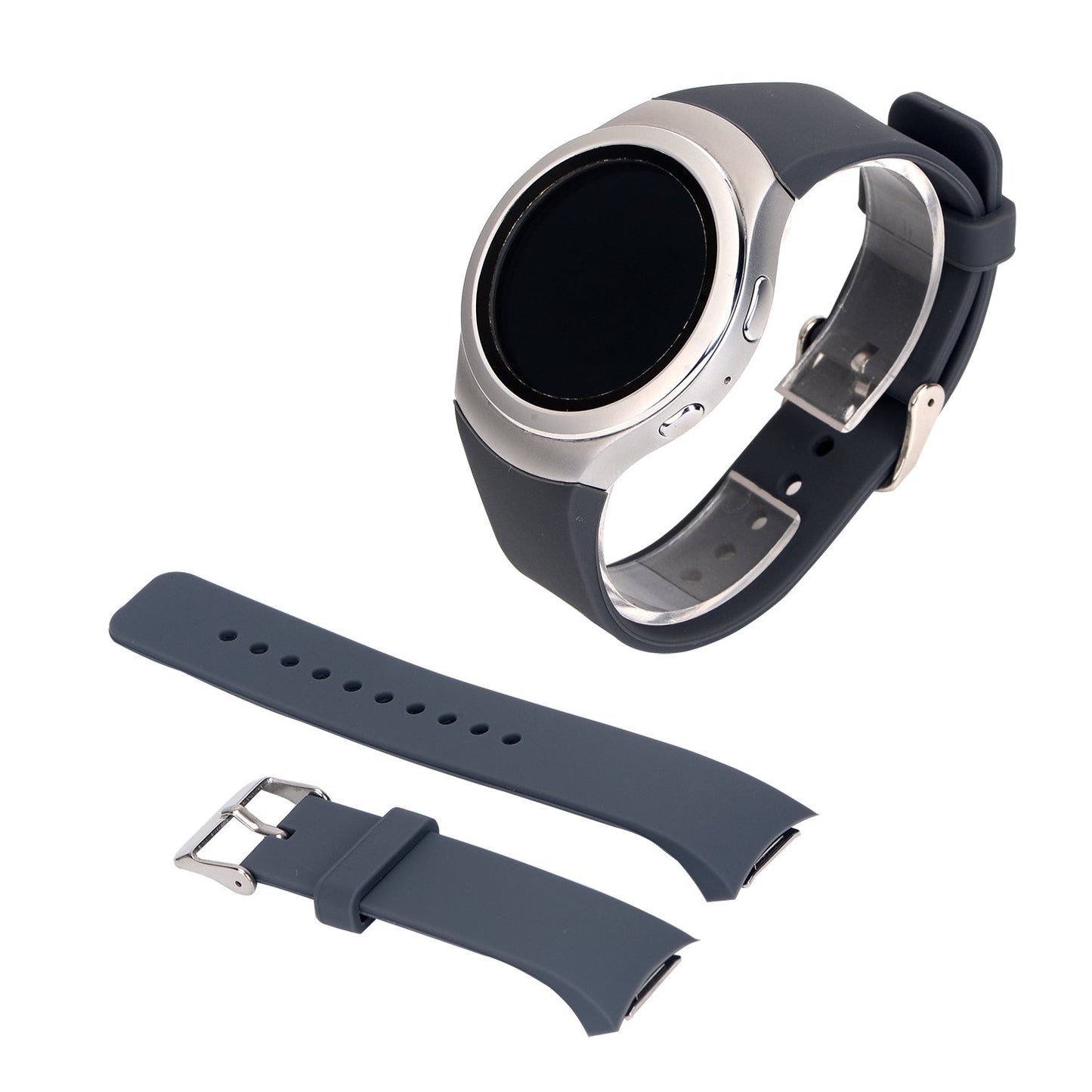 Maxxlite Sport Silicone Armband Wristband Watchband Strap for Samsung Gear S2 Gray