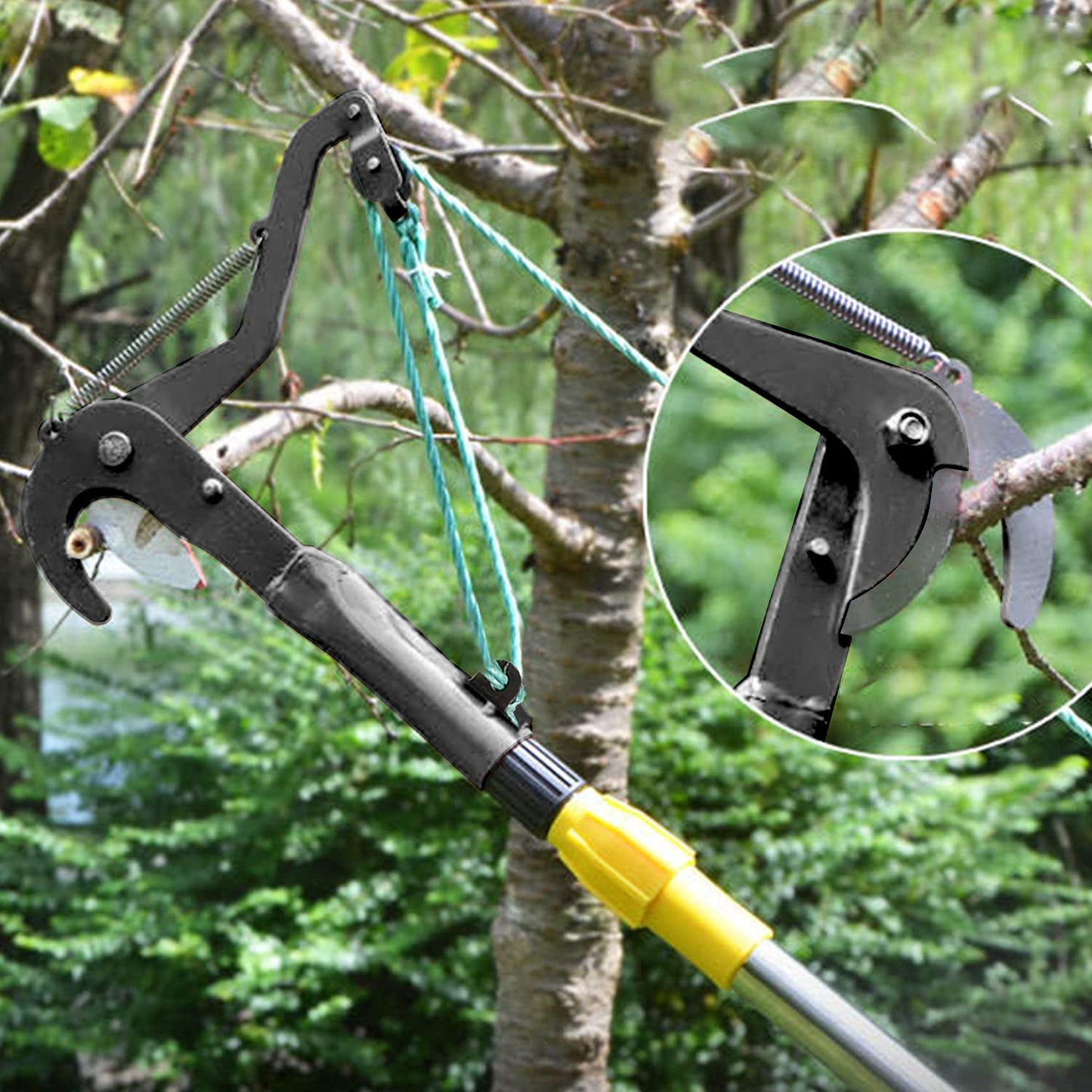 Maxxlite Garden Pruning Shears Flexible Branch Cutter Steel Blade Hand Pruner