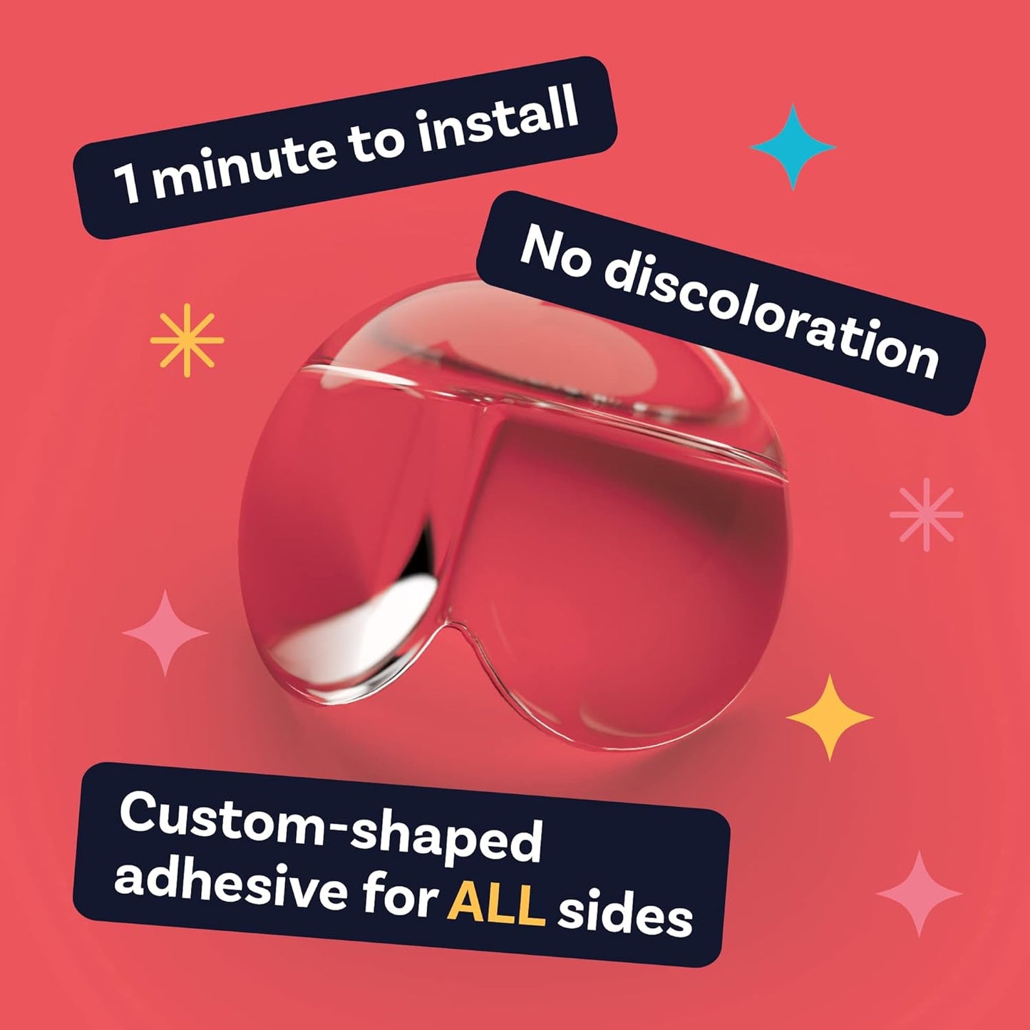 Maxxlite Silicone Corner Protector, Baby Proofing Child Safety Corner Guards, Keep Children Safe, Protectors For Furniture Against Sharp Corners (12 Pack)