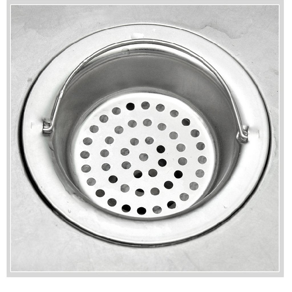Maxxlite Kitchen Stainless Steel Sink Strainer Waste Plug Drain Stopper Filter Basket