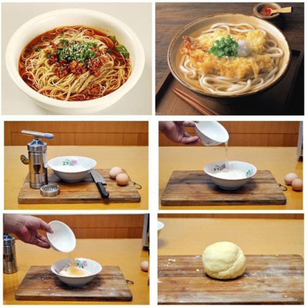 Maxxlite Stainless Steel Noodle Maker Press Flour Machine Fruit Juicer for Kitchen