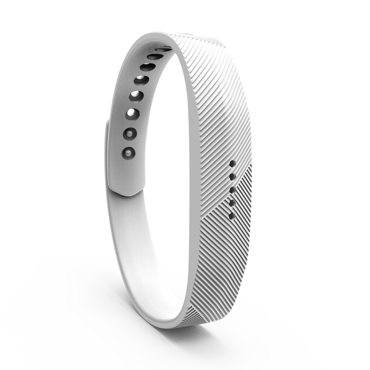 Maxxlite Fitbit Flex 2, Adjustable Sports Fitness Accessories Replacement Wristbands for Fitbit Flex 2 Bands (Large, White)