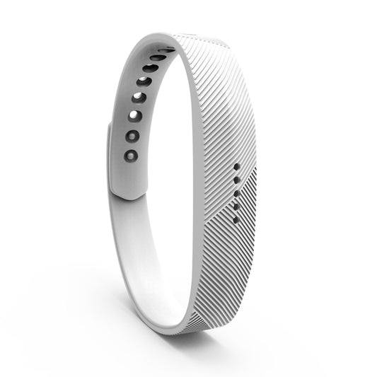 Maxxlite Fitbit Flex 2, Adjustable Sports Fitness Accessories Replacement Wristbands for Fitbit Flex 2 Bands (Large, White)