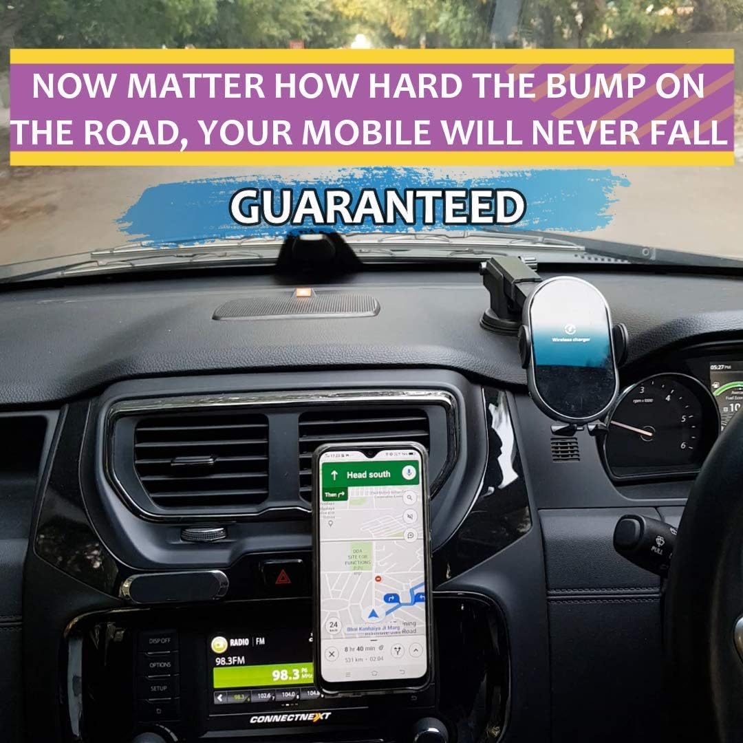 Maxxlite Original Magnetic Mobile Phone Holder for Car Dashboard - Phone Mount for Car and Bike/Scooter and Home/Office (World's Strongest and Safest Magnets
