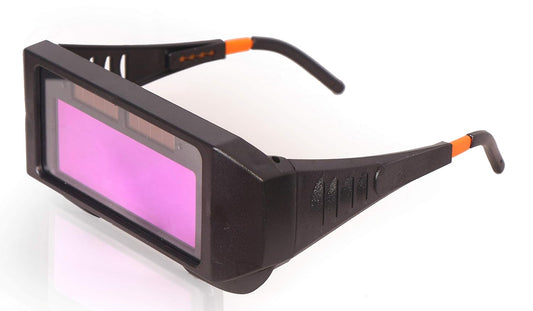 Maxxlite Safety Welding Auto Darkening Lens Eye Protecting Goggles (Black)