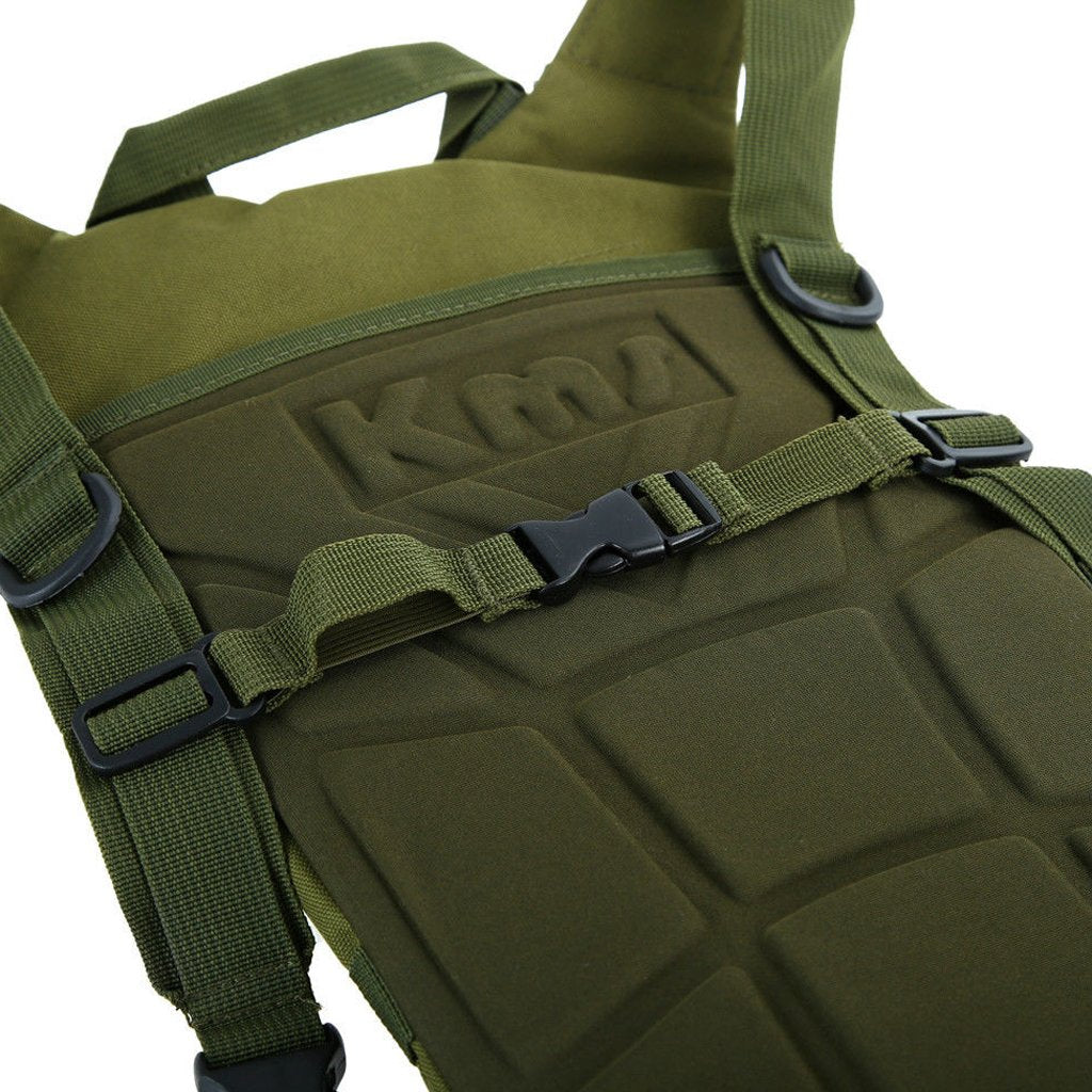 Maxxlite 3L Hydration Bladder Water Bag Pouch Backpack Hiking Camping Army Green