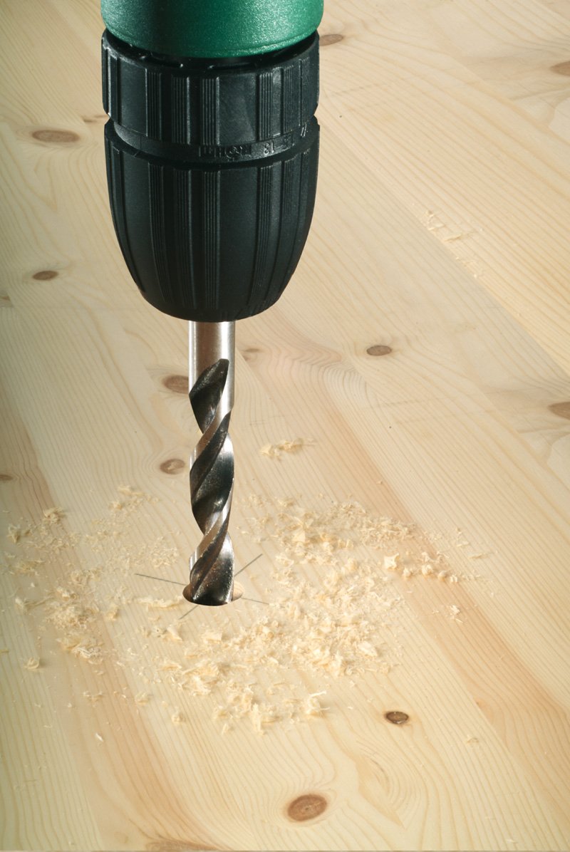 Maxxlite Professional Wood Drill Bit Set (5 pcs) (Diameter: 4/5/6/8/10 mm)