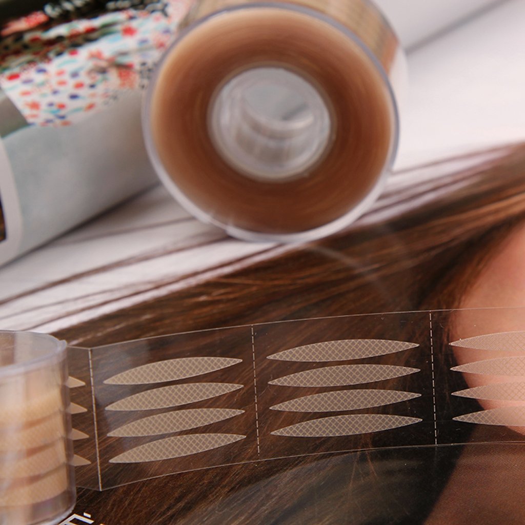 Maxxlite Imported 300 Pairs Fashion Adhesive Invisible Lace Double Eyelid Tape Stickers