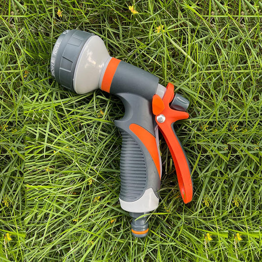 Maxxlite 8-Modes Water Spray Gun Garden Hose Nozzle Water Hose Heavy Duty Water Spray Gun High Pressure Washer Sprayer Nozzle Spray Suitable for Gardening Washing Cars Showering Pet Cleaning